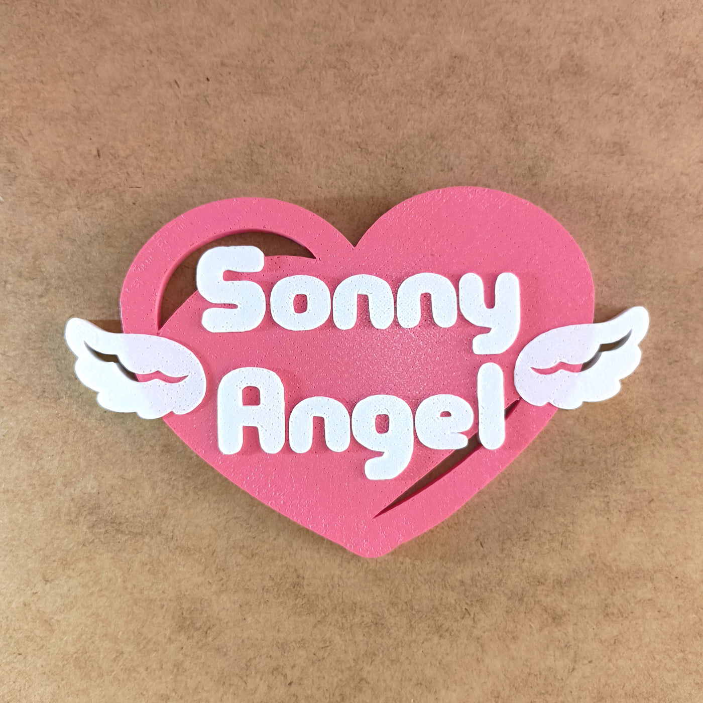 Cartel Sonny Angel corazón