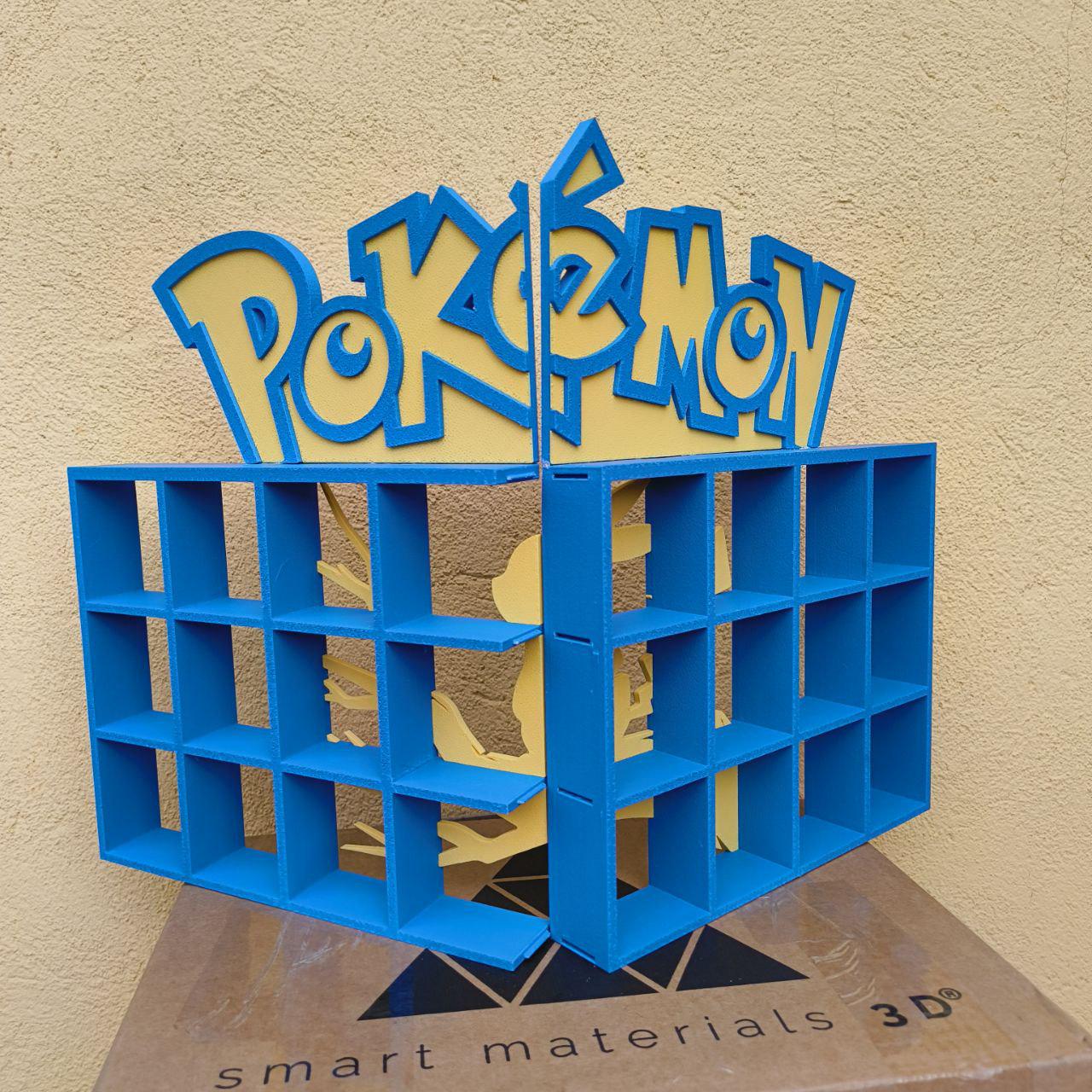 Pokémon display for Advent Calendar figures