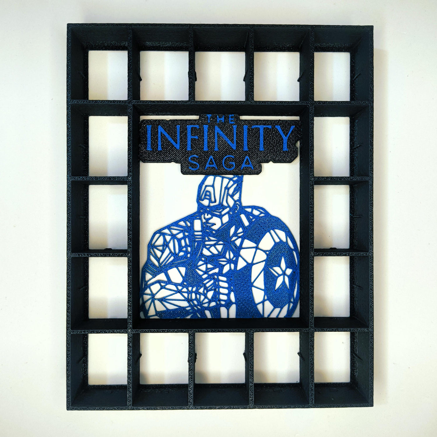 Marvel Infinity Saga display for Bitty Pop