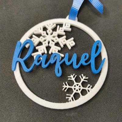 Adornos de Navidad con nombre