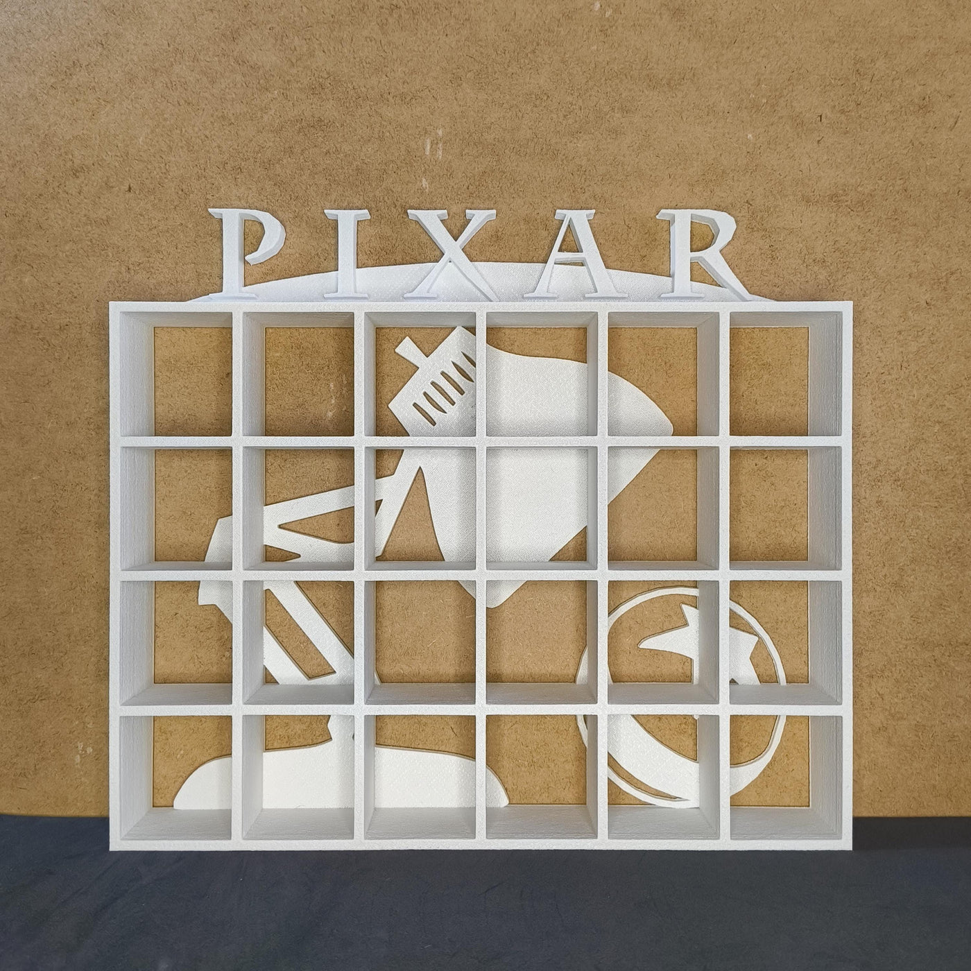 Expositor Pixar para las figuras del Calendario de Adviento