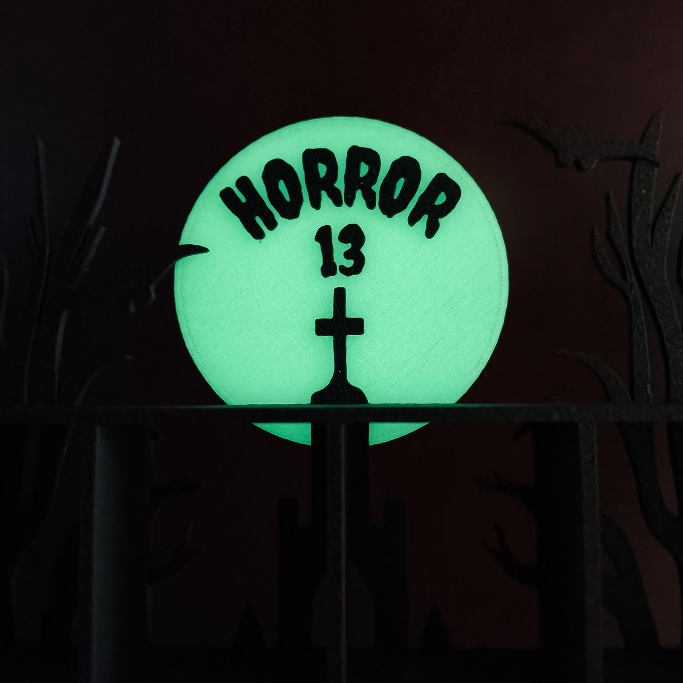 Horror 13 display for Advent Calendar figures